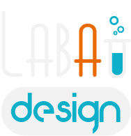 Logotipo do Laba design