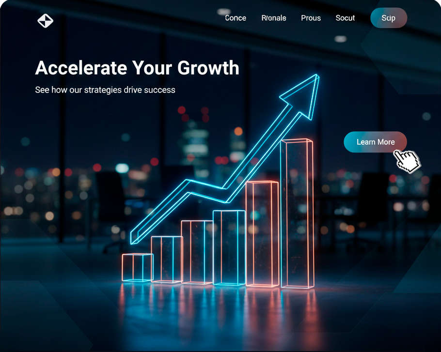 Imagem ilustrativa de landing page