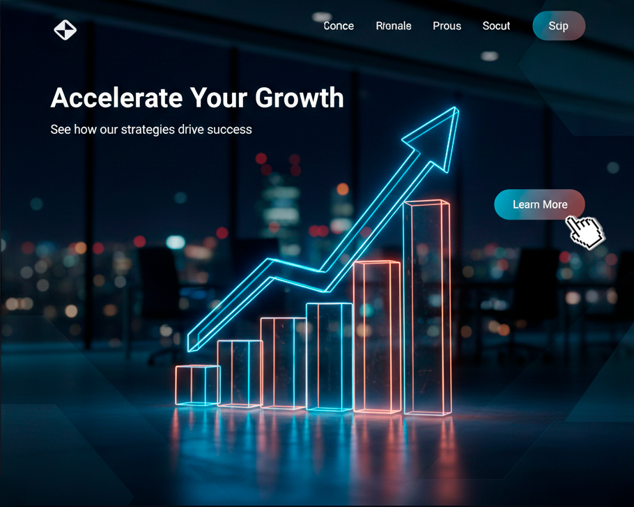 Imagem ilustrativa de landing page